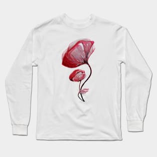 poppies Long Sleeve T-Shirt